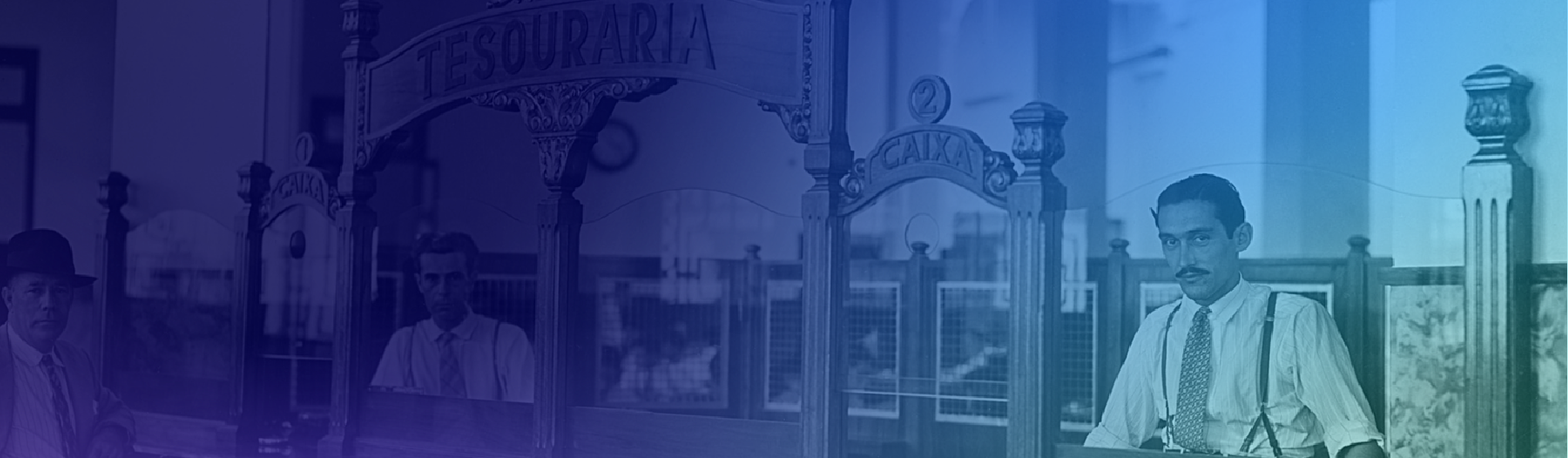 imagem antiga de caixa do banrisul