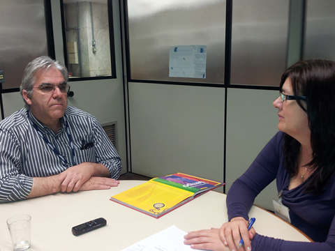 Entrevista com empregado da rea de Tecnologia, ingressou na Banrisul Processamento de Dados S.A. no ano 1976.