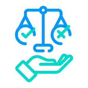 ilustrao de mo segurando balana