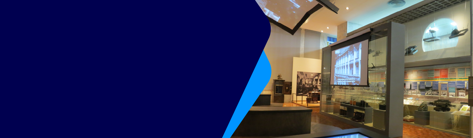 Foto do Espa�o Mem�ria Banrisul.